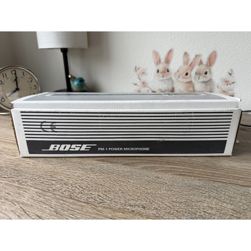 BOSE Acoustic Wave Power Microphone PM-1 in the Original Box - New Open Box